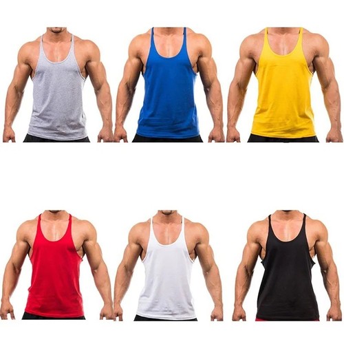 Mens gym vest - vest, racerback