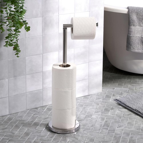 Free standing toilet - toilet, roll
