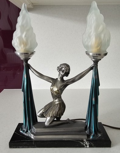 Art deco style - lamp, 'the