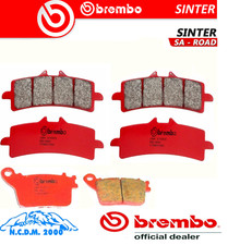 FRONT + REAR BREMBO BRAKE PADS