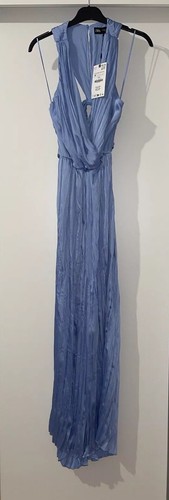Zara blue wrinkled efeect - zara,