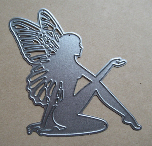 Sitting fairy metal - metal, cutter