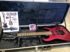 Ibanez RG7420 Electric Guitar 7-String Magenta Made In Japan Like New With Case
