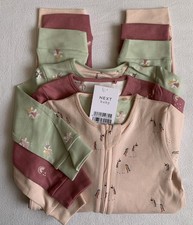 BNWT Baby Girls 3pk Footless