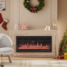 1500W Electric Fireplace Wall