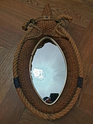 Vintage rope horse yoke with
