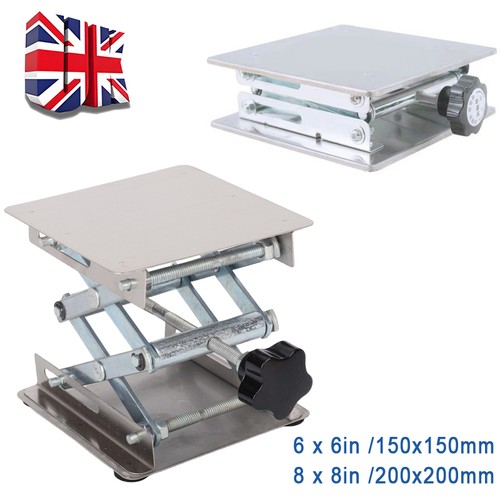 Stainless steel lab lift stand - steel,
