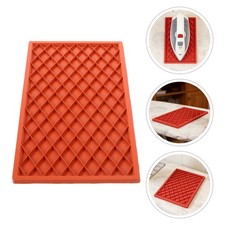 2 Pcs Silicone Hair Tool Mat