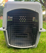 SKY KENNEL, BRAND NEW, GREY, 80X60CM, POSTAGE OR COLLECTION 