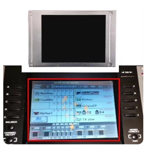 Lcd panel keyboard for psr - lcd,