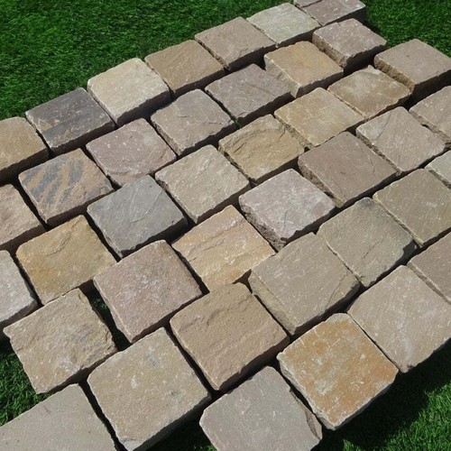 Sandstone cobbles various - sandstone,