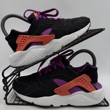 Nike Air Huarache Black Purple