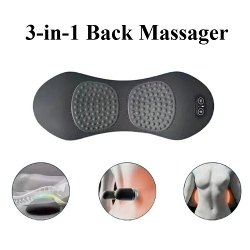 Back massager with heat - back,