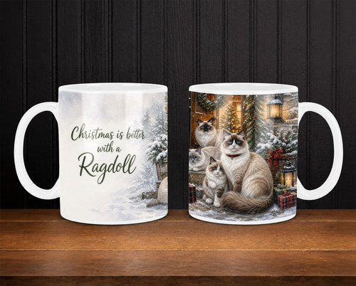 Personalised ragdoll cat - personalised,