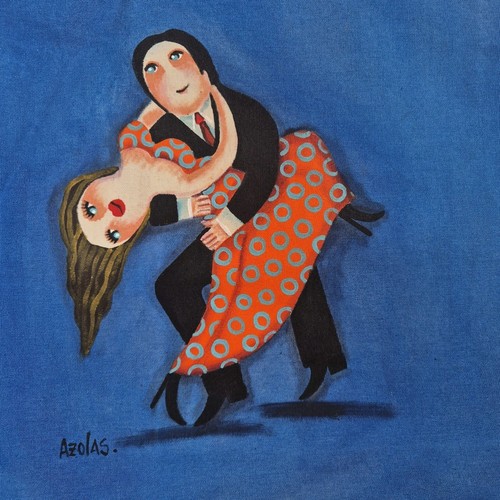 Hand painted tango - hand,