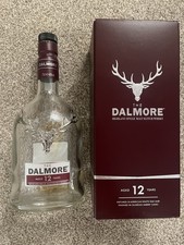 The Dalmore Single Malt Scotch Whisky Aged 12 Years EMPTY 70cl Bottle Box VGC