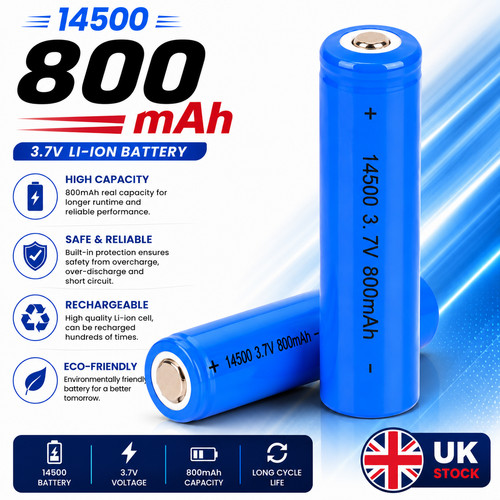 14500 rechargeable lithium - rechargeable,
