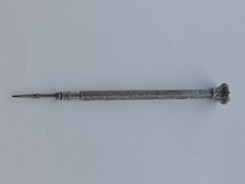 Small  slim Antique Victorian Sterling Silver Propelling  Pencil