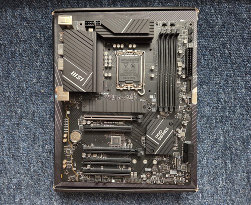 Faulty msi pro b760 - b760-p, wifi