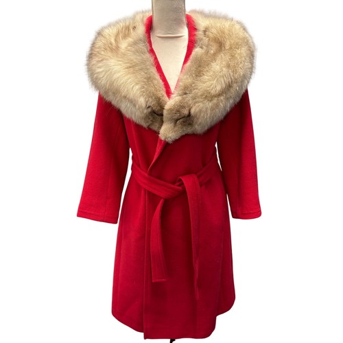 Vintage 1960s cashmere belted - vintage,