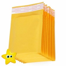 100 Small Gold Padded, Bubble