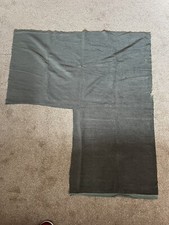 upholstery fabric remnant moss green cotton mix dralon texture 50 X 44” (-1/4)