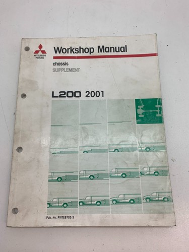 Mitsubishi workshop manual - mitsubishi,