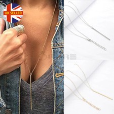Trendy long lariat - long, chain