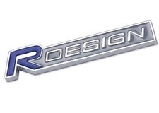 Volvo design blue silver - volvo,
