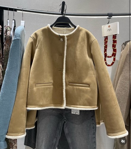Zara double faced jacket - double-faced, with