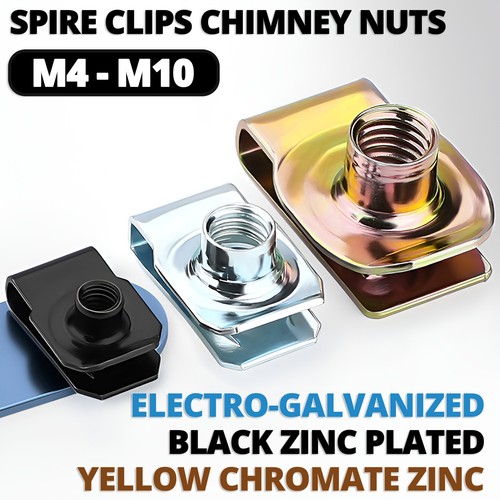M10 spire clips - m4,