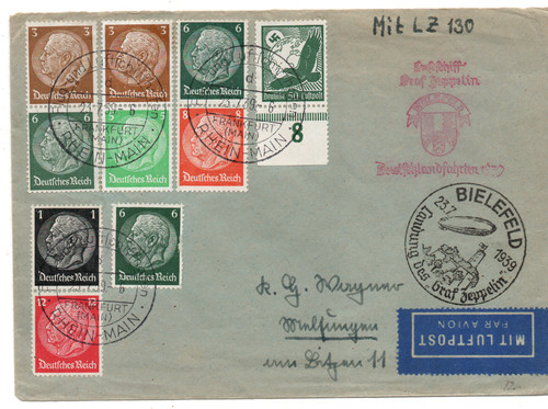 Germany 1939 graf zeppelin - germany,
