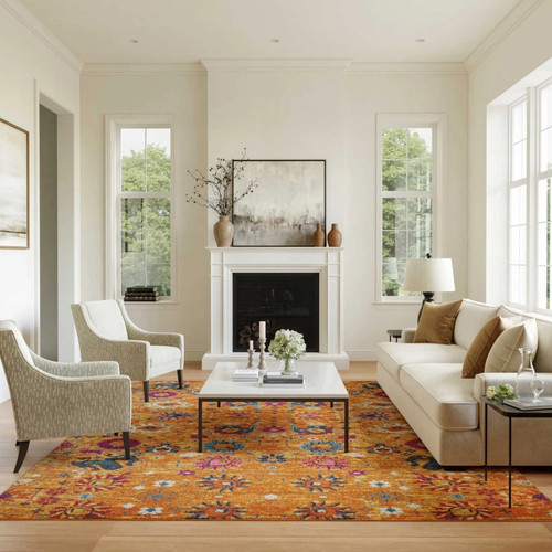 Nourison floral passion - passion, rug