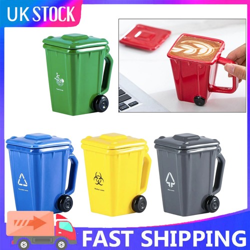 Coffee cup wheelie bin mug - cup,