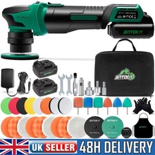 Cordless Mini Car Polisher Buffer BATOCA S4 Dual Action Rotary Polishing Machine