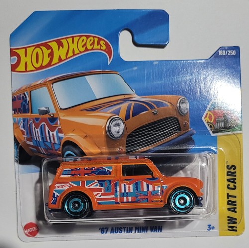 Hot wheels austin mini van - hot,