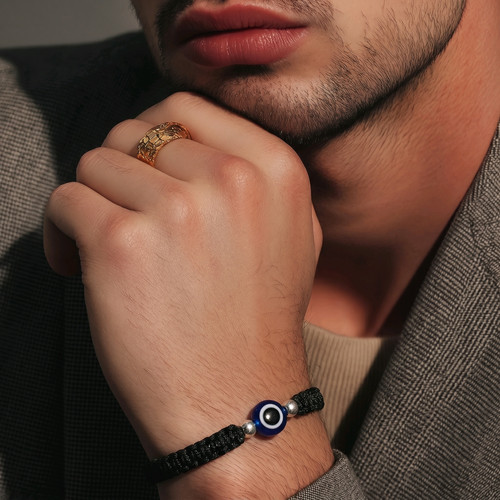 Bracelet black evil - black,
