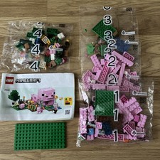 LEGO Minecraft: The Baby Pig House (21268)- No Box / bags sealed