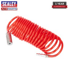 Sealey 5m Coiled Air Hose Line