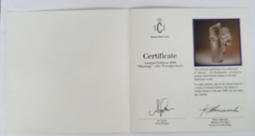 Swarovski certificate scs - swarovski,