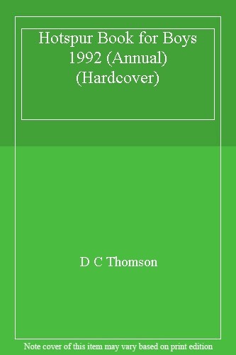 Hotspur book for boys - hotspur,