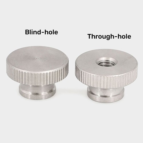 Knurled thumb nuts - knurled,