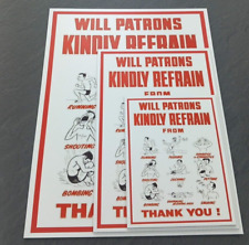 CLASSIC RETRO SWIMMING POOL RULES SIGN GIFT  A4 / A3  FUNNY HOT TUB PLAQUE