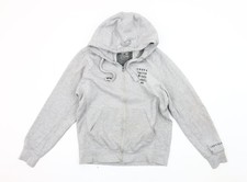 Mens UK Size M Crosshatch Grey