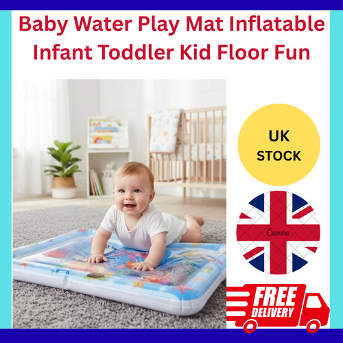 Baby water play mat inflatable - baby,