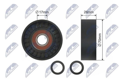 Ribbed belt tensioner pulley - tensioner,