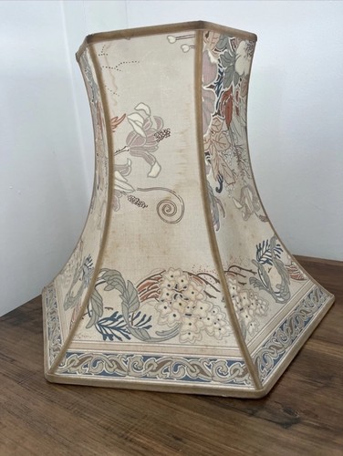 Vintage oriental pattered hard - pattered,
