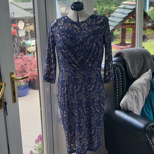 Savoir blue floral lace - savoir,