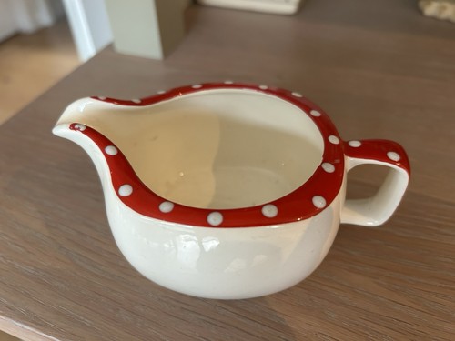 Midwinter red domino milk jug - midwinter,