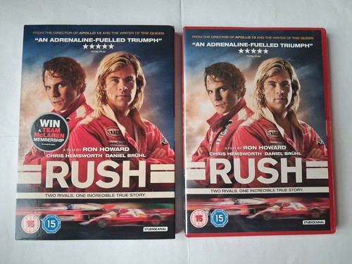 Rush dvd 2014 embossed - rush, 2014,